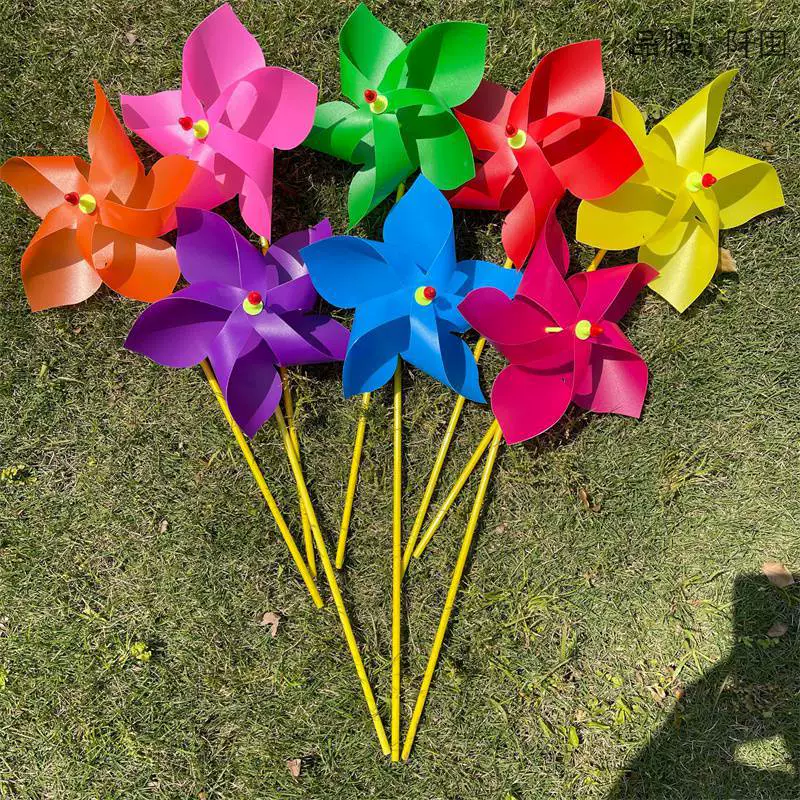 Matte travel windmill toy, diameter 28mm, increased thickness