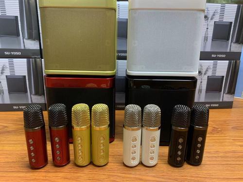 All-in-one outdoor family party set karaoke artifact 203 wireless microphone Bluetooth audio