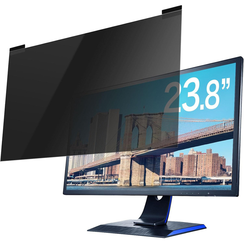 Cross-Border Computer Magnetic Privacy Film 27inch Desktop Computer Curved Screen Privacy Film 23.8inch Screen Magnetic Privacy Film
