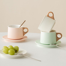 简约时尚个人杯子陶瓷咖啡礼盒装公司商务年会礼品实用伴手礼LOGO