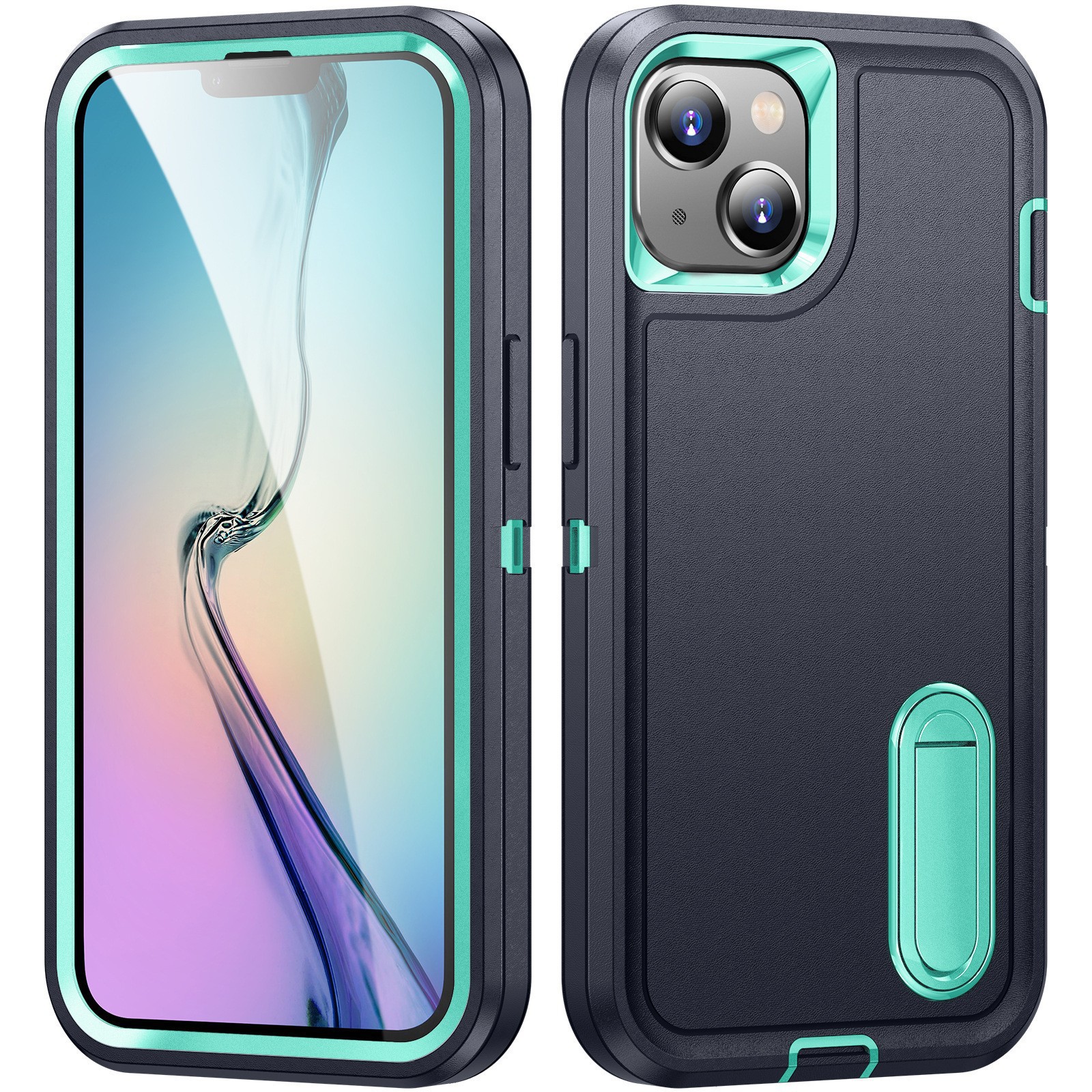 Geeignet für iPhone 14 max drei proof stand telefon Apple 13 Pro anti drop fall, 12 sets burst_voghion.com