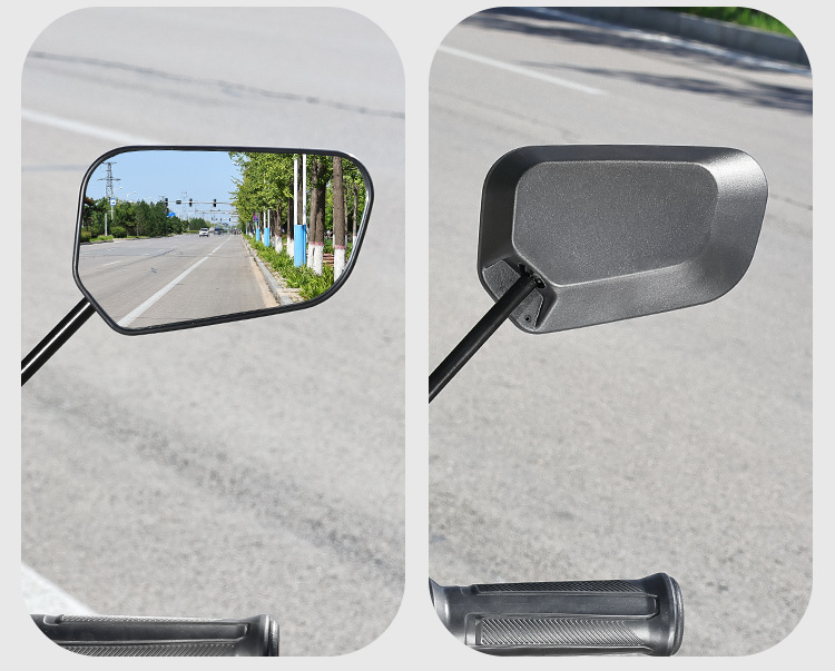 Electric Vehicle Rearview Mirror Suitable for Yadea E8, Leda Guanneng No. 9, Universal M8 Reversing Mirror for Electric Bikes