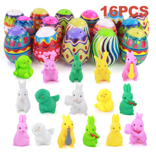 Factory Direct Supply Amazon Easter Egg Bunny suit Surprise Gashapon Children's Party Gift Toys Wholesale