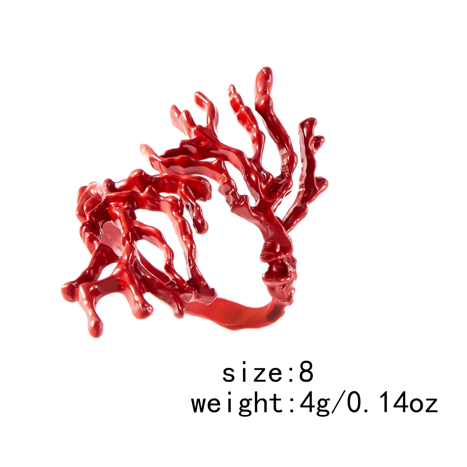11g Weight Jewelry Set Classification 1 Set Quantity Holiday, Daily, Street Occasion Alloy, Resin Material Coral Pattern Unisex Gender Stoving Varnish Design Lady Style Lady Coral Alloy Resin Stoving Varnish Unisex Jewelry Set 1