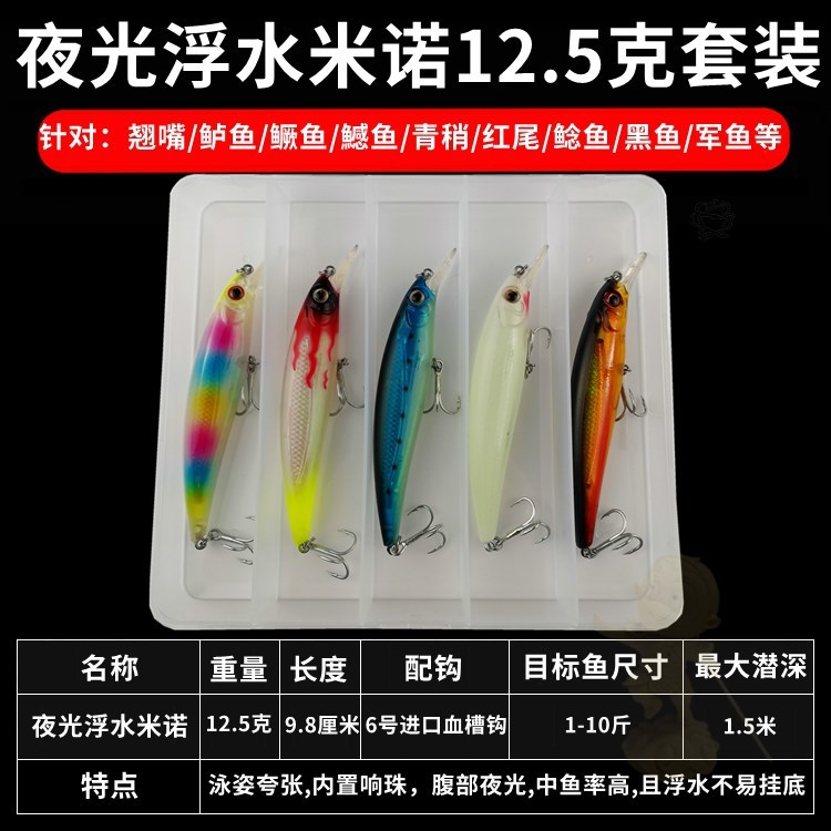 Sinking Minnow Fishing Lures  Hard Plastic Baits Fresh Water Bass Swimbait Tackle Gear