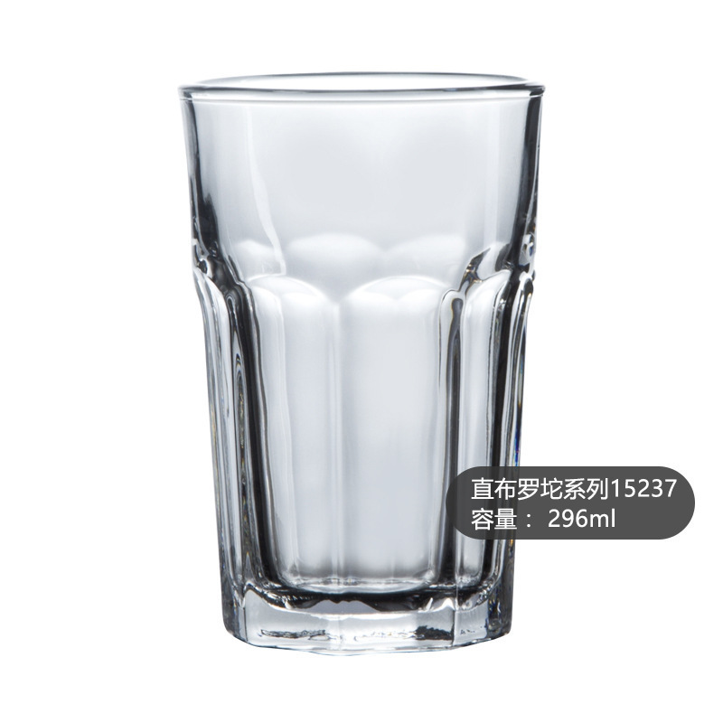 Libbey Libby vidrio espesado Long Island Iced Tea taza de café octogonal taza de jugo de limón Latte Mocha Taza