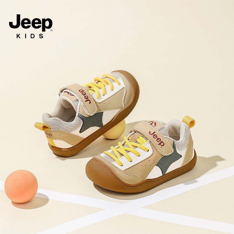 Jeep童鞋2025春秋新款儿童运动鞋舒适轻便女童跑步鞋小童宝宝鞋子|undefined