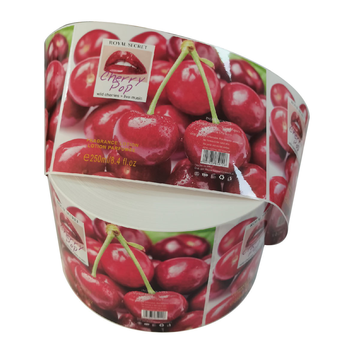 供应化妆品类不干胶标签 洗发水贴纸 洗面奶标签 沐浴露标签