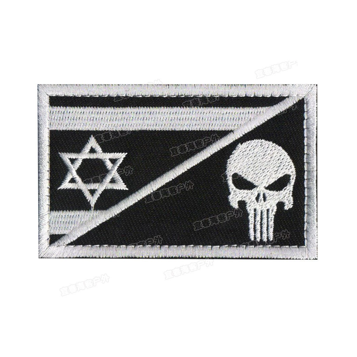 Asian flag Israeliflagspatch Israel flag cloth Velcro armband embroidered patch badge