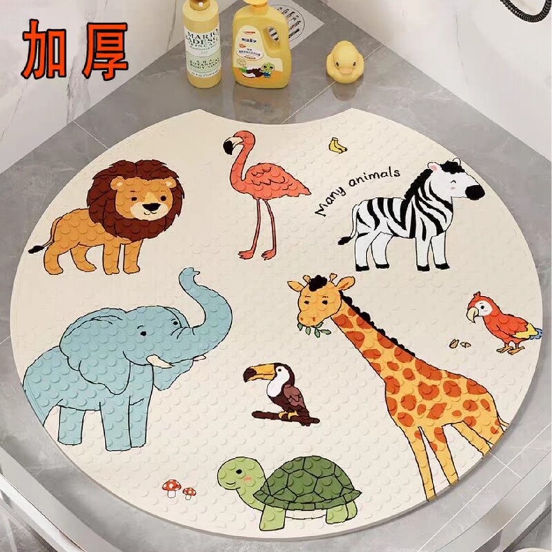 Factory Bathroom Anti-Slip Mat, Shower Children's Bath Mat, Anti-Fall Waterproof Household Toilet Floor Mat Factory Bathroom Anti-Slip Mat, Shower Children's Bath Mat, Anti-Fall Waterproof Household Toilet Floor Mat