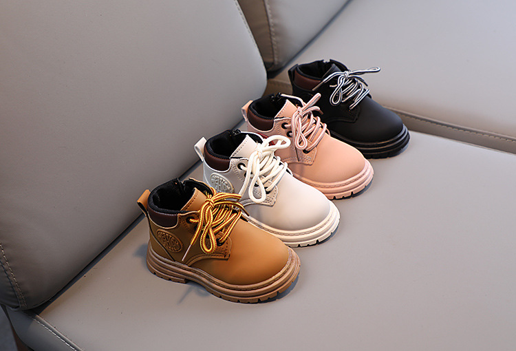 Martin 2023 Autumn/Winter New Children's Shoes Girls' Baby Little Yellow Boots Boys' Casual Soft_voghion.com