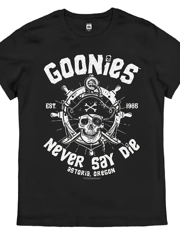 Men's Retro T-Shirt Inspired by the Iconic Skull Cross Pirate Logo from the 80S Movie "The Seven Samurai." Men's Retro T-Shirt Inspired by the Iconic Skull Cross Pirate Logo from the 80S Movie "The Seven Samurai."