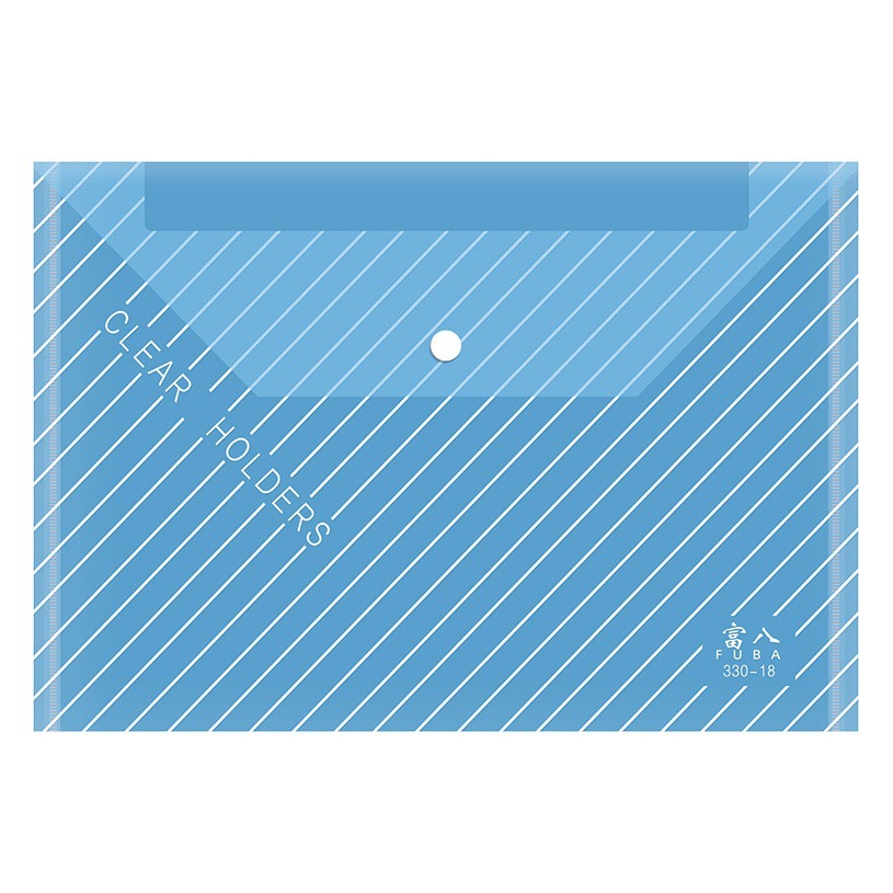 Thickened A4 Transparent File Bag Waterproof Snap Bag Label Plastic File Bag Information Bag Wholesale Logo Can Be Customized