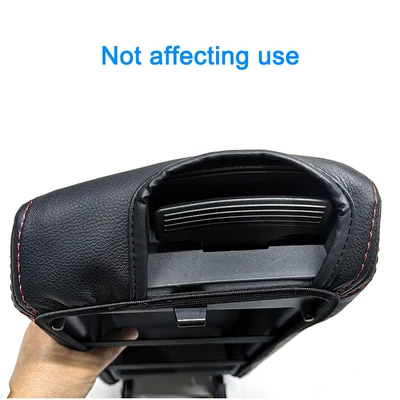 Sürətlər qutusu və əl tormozu başlıqları Nine Modified Armrest Box Leather