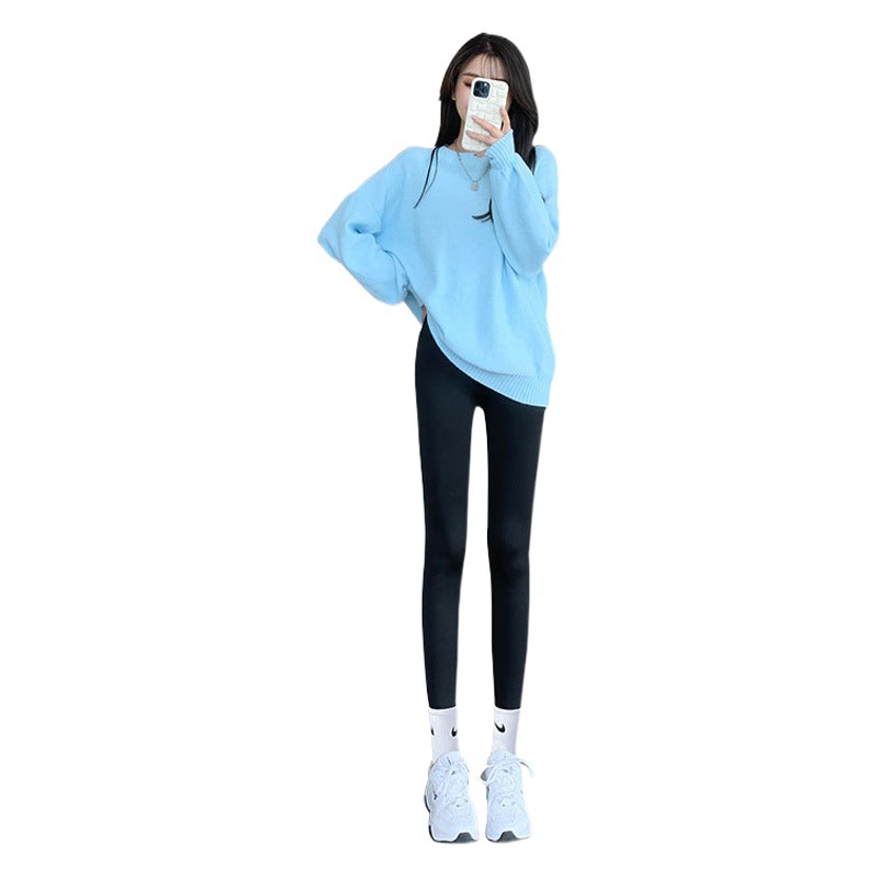 Leggings sin costuras con efecto nube para mujer, control de abdomen, realce de glúteos, cintura alta, elásticos, pantalones deportivos de yoga finos para verano.
