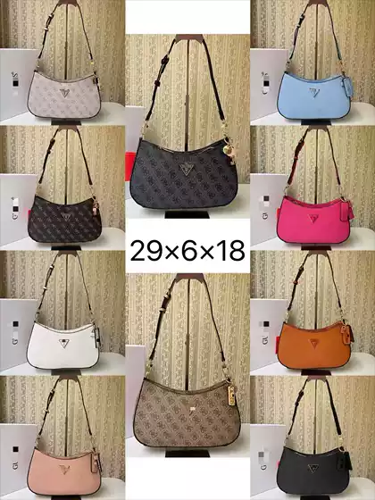 Guessing Home Cross-border European and American Simple Style Letter Bag Underarm Bag Solid Color Dumpling Bag Crescent Moon Bag Flip Single Shoulder Crosbody Bag
