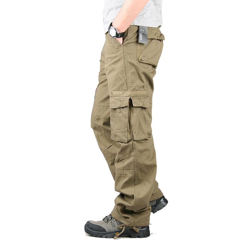 Nuevos pantalones de correas gruesas, pantalones casuales, algodón, holgado y gordo, monos, pantalones de hombre, cómodos