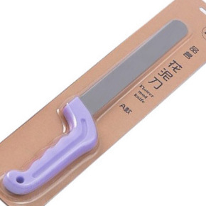 꽃 흙손 연한 보라색