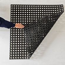 甲板船舶可连接橡胶垫 工厂直销尺寸可定制防滑地垫 橡胶甲板垫