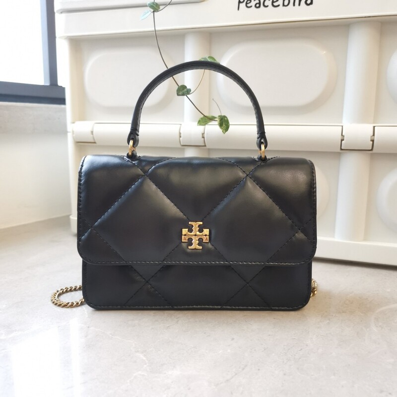Tb Women's Bag Kira Mini Cloud Bag Cowhide Quilted Shoulder Bag Chain Diamond Flap Handbag Crossbody Bag Tb Women's Bag Kira Mini Cloud Bag Cowhide Quilted Shoulder Bag Chain Diamond Flap Handbag Crossbody Bag