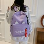 潮酷中小学生双肩包学生背包卡通儿童包学院风批发大容量书包跨境