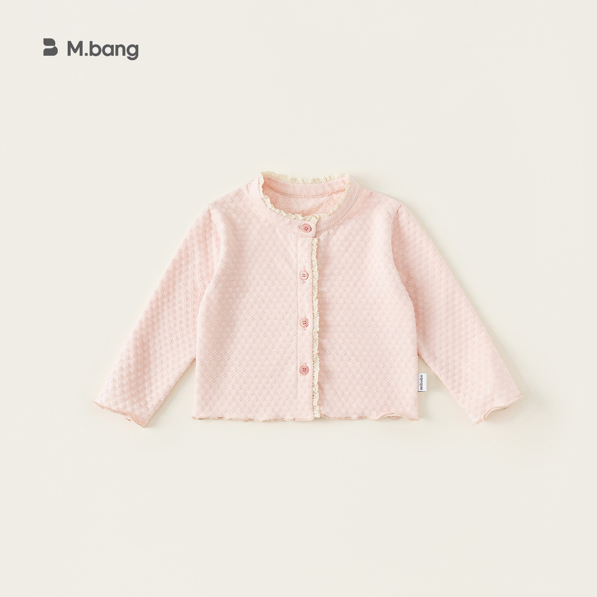 Yoobao ropa infantil niñas cardigans sueltos chaqueta primavera nuevo bebé simple encaje niño chaqueta de manga larga