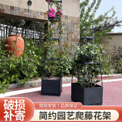 アマゾンの対外貿易の藤の箱の栽培箱のベランダの野菜の箱の屋外の栽培の月季の箱の組み合わせの野菜の鉢の越境