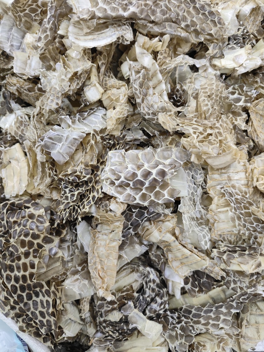 She Tui (Snake Slough) — Dried Shed Snake Skin, Traditional Chinese Herb, 500g key features