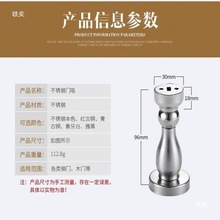 门吸拉爆膨胀螺丝不锈钢隐形加长门吸打孔强磁墙吸房门门顶吸门器
