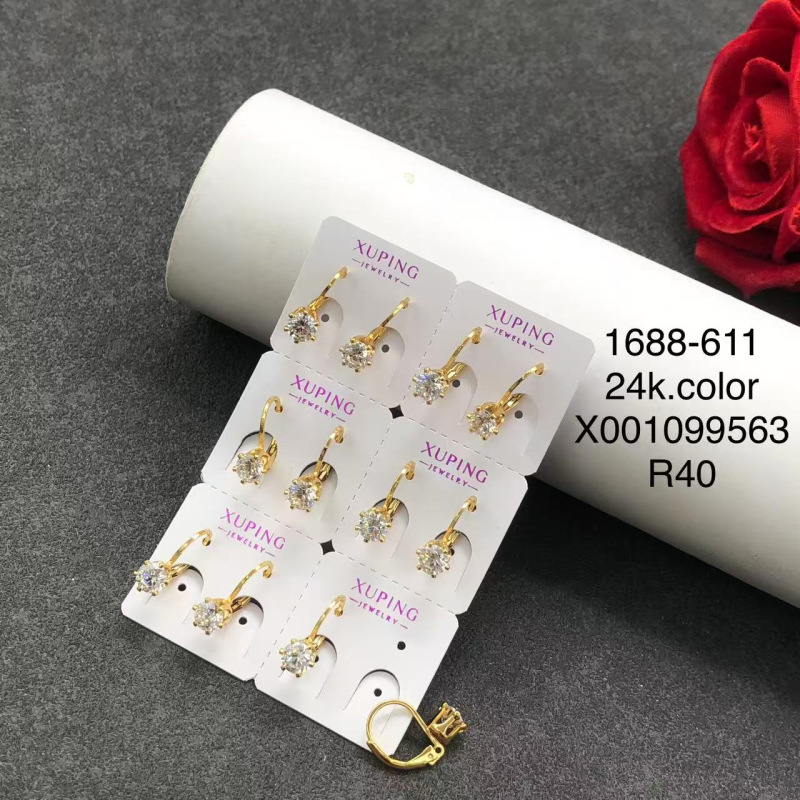 Hapones de orejas de cobre de aleación de cobre chapado en 24K orejas de moda ligera de lujo para mujeres aretes de orejas de estilo coreano joyas personales