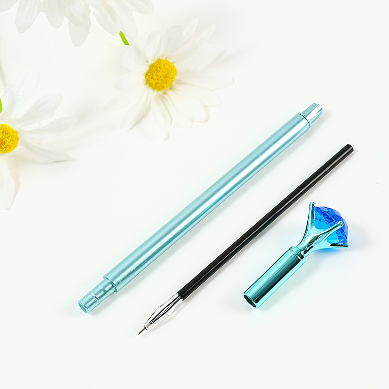 1 Piece Solid Color Learning Plastic Preppy Style Gel Pen display picture 3
