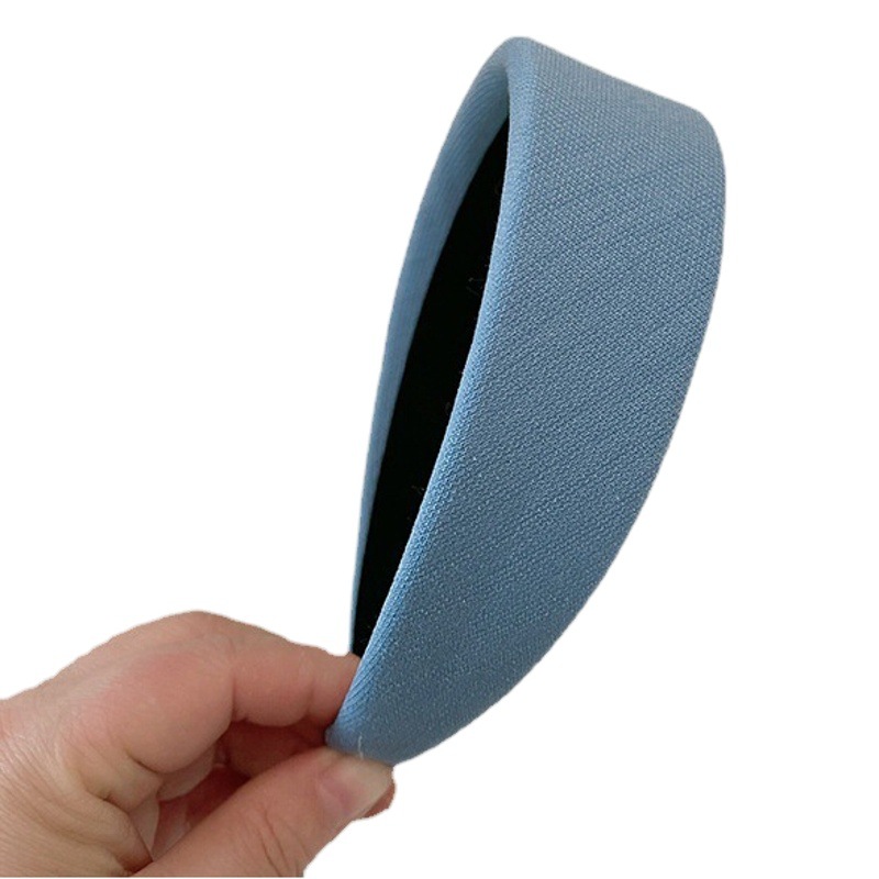 A principios de la primavera horquilla azul diadema blanca hembra alta Cráneo presión superior pelo headwear Internet celebridad nuevo todo partido diadema de salida