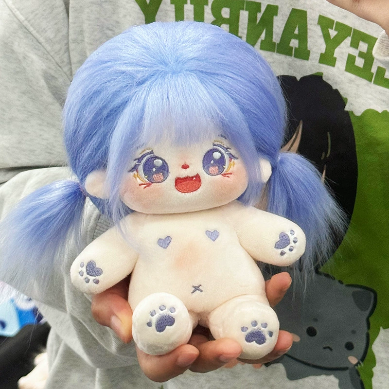 Хлопковая милая кукла для переодевания, 20 см