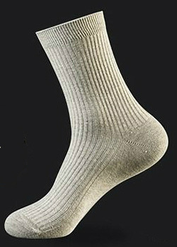 海怡娜の双針筒は男性の靴下の綿を厚くして保温します。