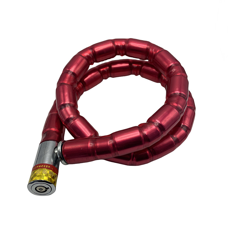 Candado de cable de acero resistente para bicicleta, motocicleta y puertas de tienda, diseño duradero, suministro directo de fábrica
