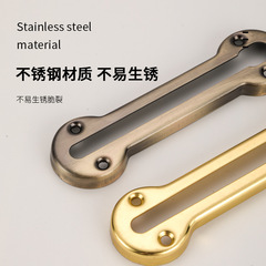 Anti-theft chain, thickened anti-theft chain, stainless steel hotel motel room door chain, thickened door chain, reinforced door hook, plug-in door lock