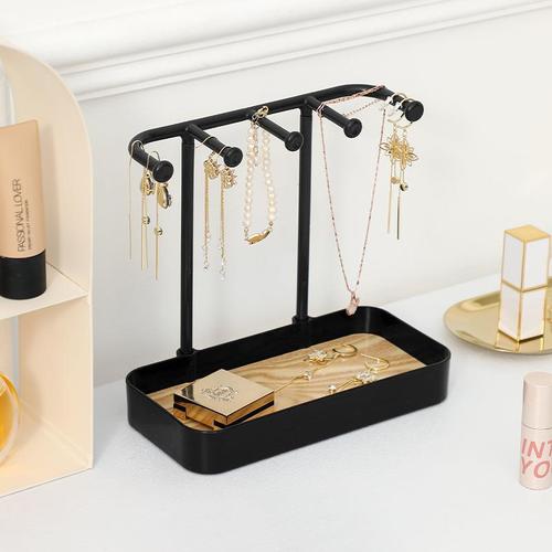 Creative desktop jewelry rack necklace jewelry storage rack home dressing and hair hoop earrings hair accessories display rack
