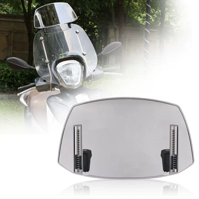 Universal Motorcycle Front Motorcycle front windshield - grey