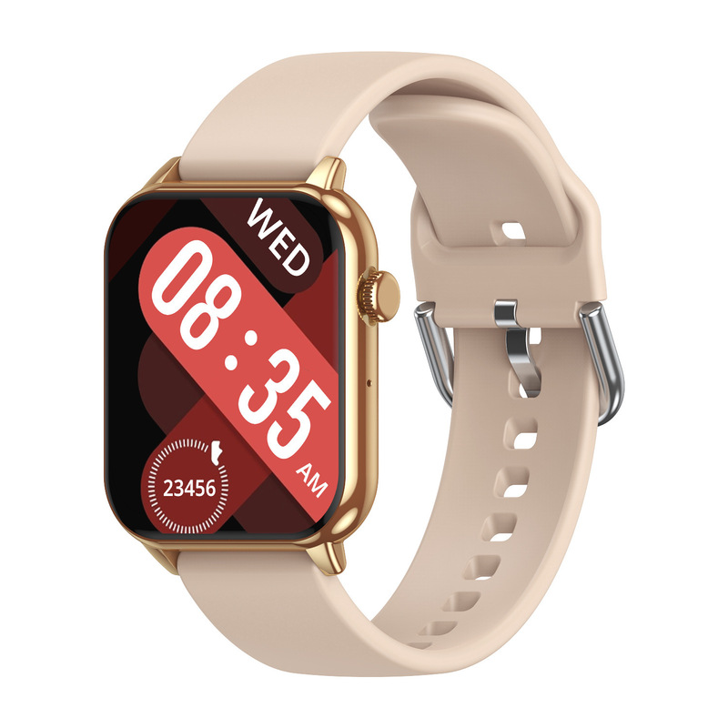 Super Thin Cy23 Smart Watch Heart Rate Blood Pressure Blood Oxygen Sleep Monitoring Bluetooth Call Cross-Border New Payment