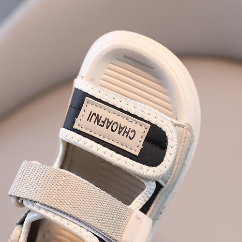 Korean Children's Summer Sandals  for Girls, Baby Soft Sole Non-Slip Stitched Shoes for Boys, Casual Trendy Sandals