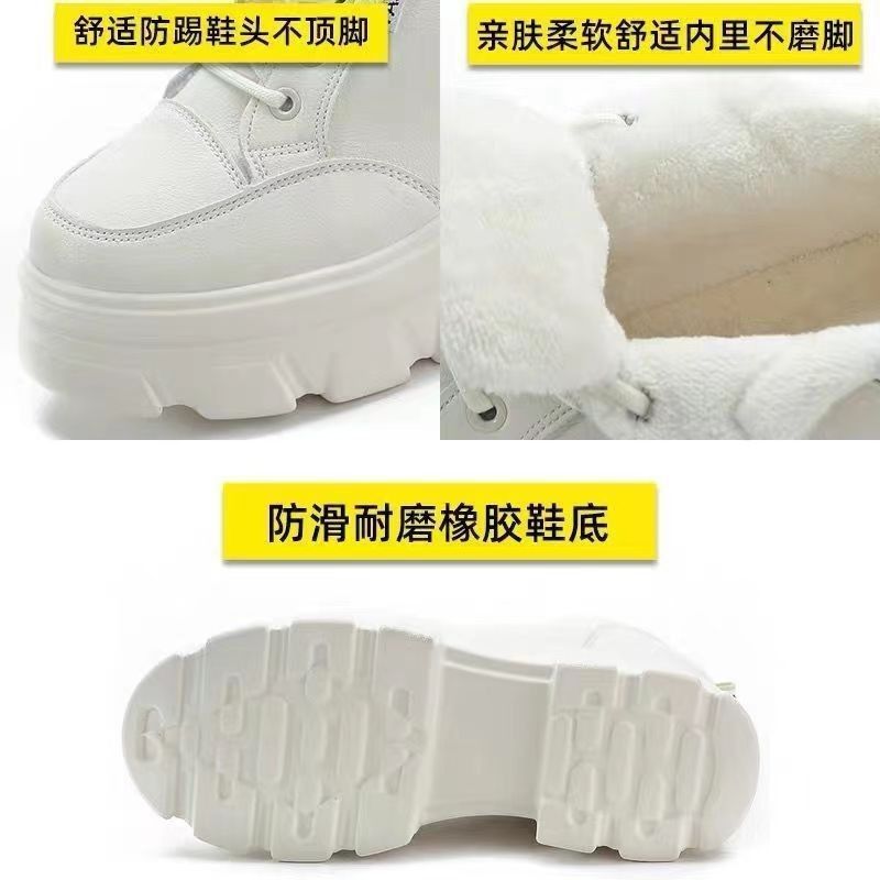 7CM 플랫폼 두꺼운 밑창 이너 고양 아빠 신발, 부드러운 밑창 캐주얼 신발, 가을 레이스 업 작은 사람들을위한 새로운 인기 운동화