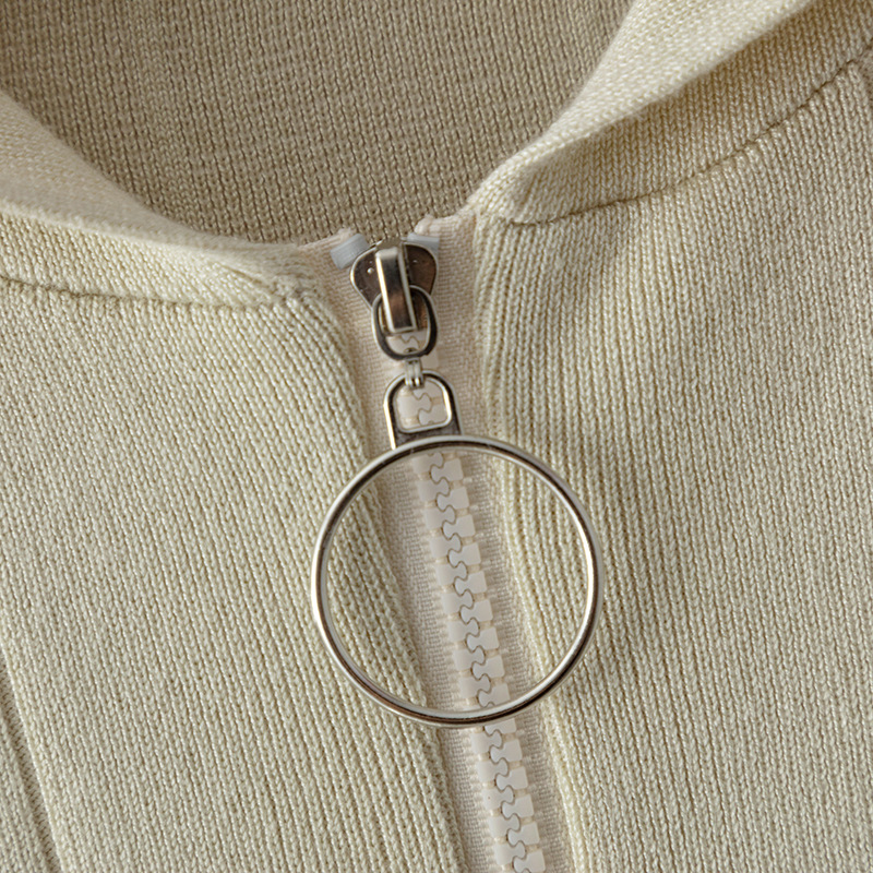 Damenbekleidung Frühling und Herbst Neue Wollmode Top + Weste + Freizeithose Set Gestrickter Sport Dreiteiliger Anzug_voghion.com