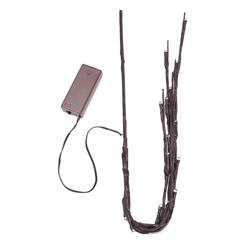 Светодиодный симулятор дерева лампа из ротанга