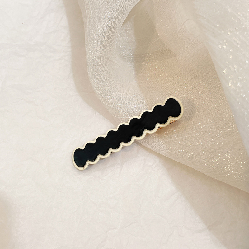 Corea del Sur clip para el cabello de perlas en línea clip para el cabello de mujeres rasgadas clip para el cabello de una palabra clip para el cabello de bordes fría BB clip lateral clip para el temperamento clip para la cabeza
