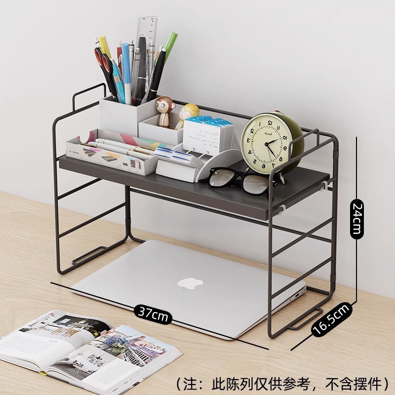 단일 레이어 37X17X24CM 블랙 블랙 랙