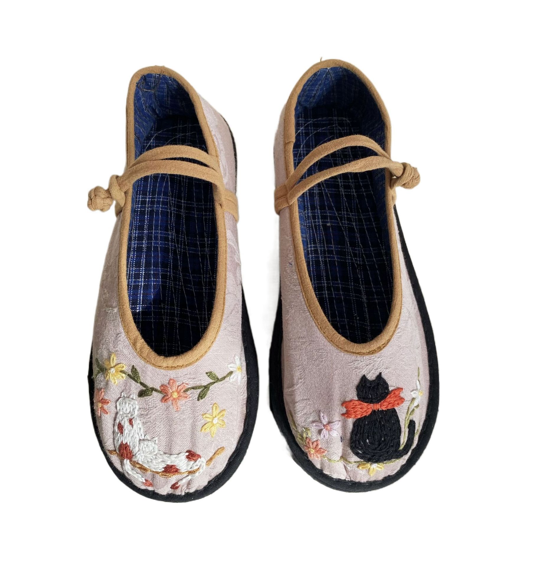 Beige (handmade thousand-layer rubber sole)