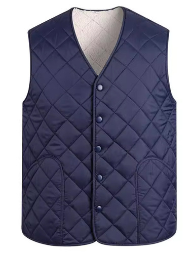Men's vest, men's velvet, men's horse clip vest, middle-aged father's dress, winter thick warm vest, men's plaid