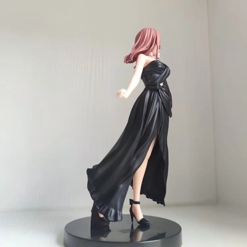 五等分の花嫁中野三玖黒ロングドレスドレス立ち姿モデル置物箱入りフィギュア|undefined