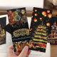 Colorful Scraping Paper Scraping Children's Art Scraping Wax Paper Primary School Students' Handmade Color Graffiti Black Scraping Paper