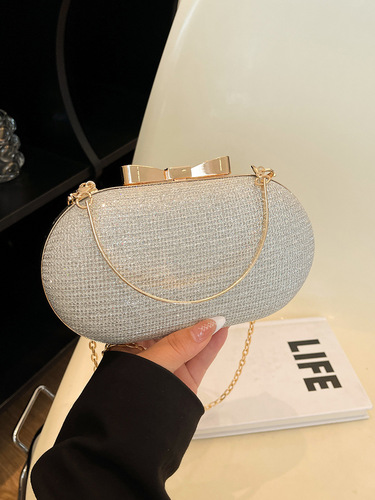 Cross-border high-end women's foreign trade single-shoulder hand-held cross-body evening bag small square box bag banquet handbag